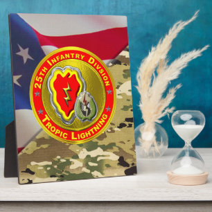 25th Infantry Division Plaque