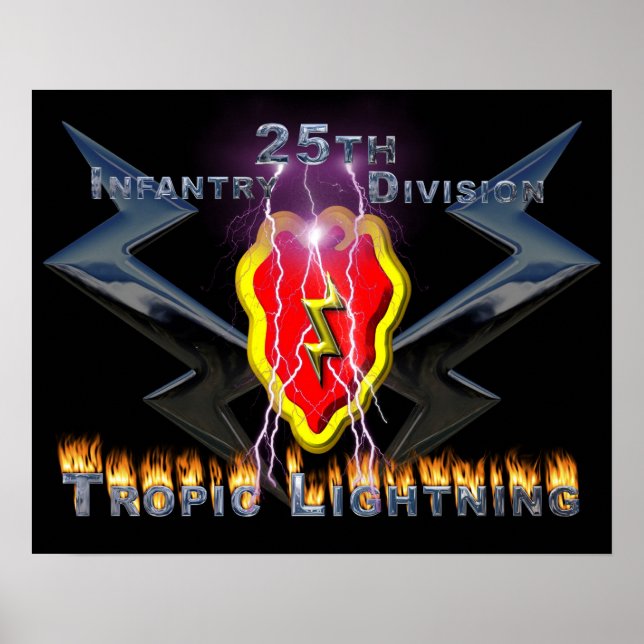 25th Infantry Division Poster (Front)