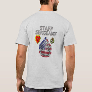 25th Infantry Division Staff Sergeant T-Shirt