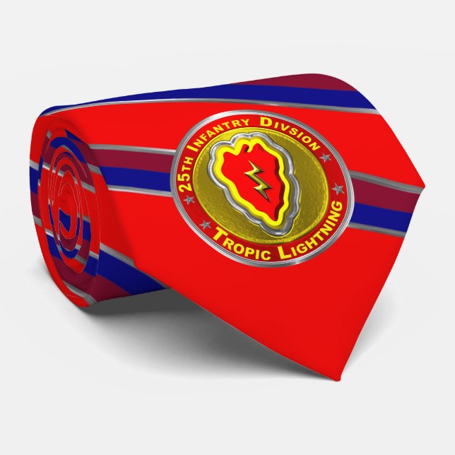 25th Infantry Division  Tie (Rolled)