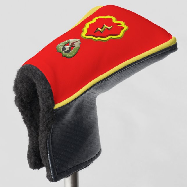 25th Infantry Division “Tropic Lightning” Golf Head Cover (3/4 Front)