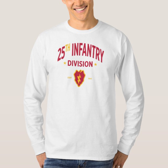 25th Infantry Division - Tropic Lightning T-Shirt (Front)