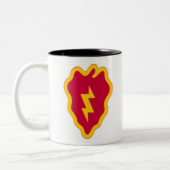 25th Infantry Division Two-Tone Coffee Mug (Left)