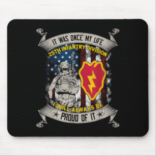25th Infantry Division Veteran Schofield Barracks Mouse Mat