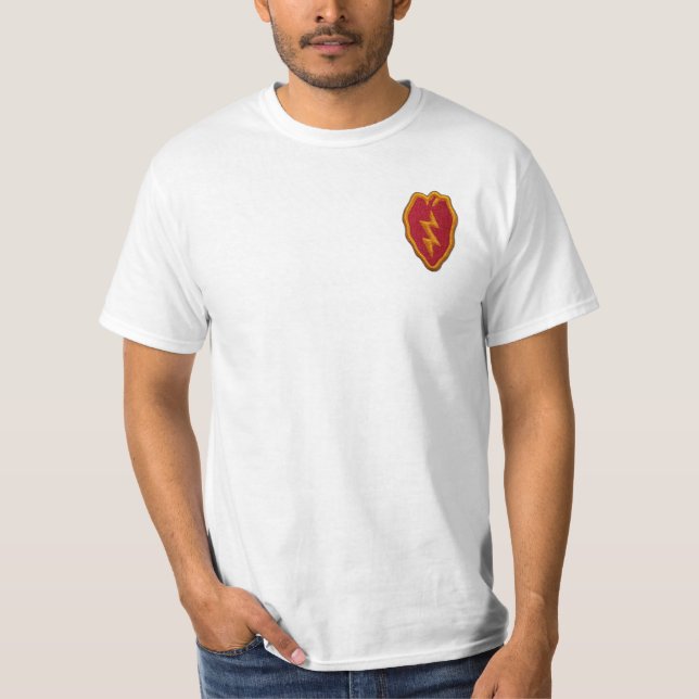 25th Infantry Division veterans vets T-Shirt (Front)