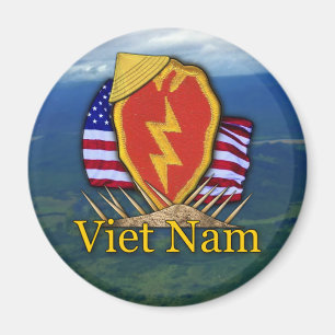 25th infantry division vietnam nam patch Magnet