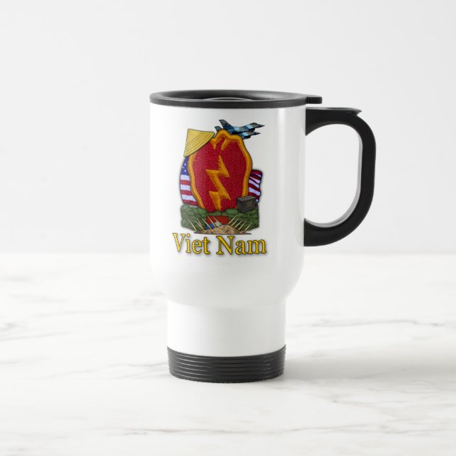 25th infantry division vietnam vets patch Cup (Right)