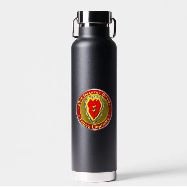 25th Infantry Division  Water Bottle (Front)