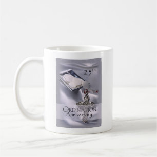 25th Ordination Anniversary Cross Host Coffee Mug