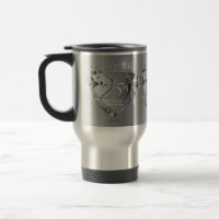 25th Silver Wedding Anniversary 3D Heart Emblem