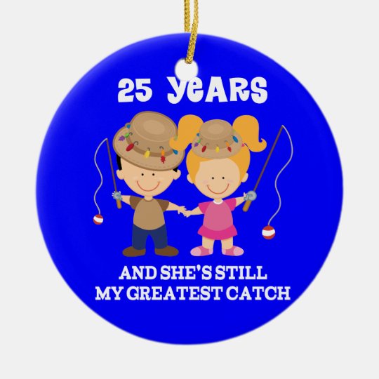 25 year anniversary christmas ornaments