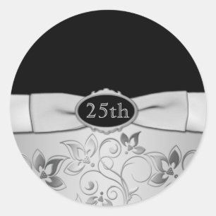 25th Wedding Anniversary Sticker