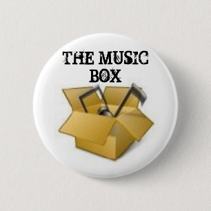 2635309384, THE MUSIC BOX 6 CM ROUND BADGE