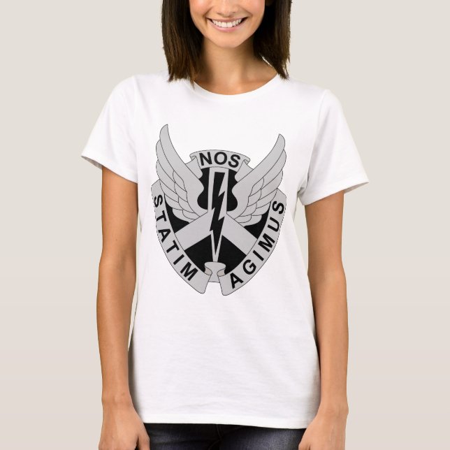 268th Aviation Battalion - Nos Statim Agimus T-Shirt (Front)