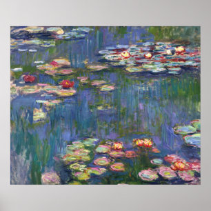 2692-Claude Monet-Waterlilies Poster