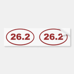 26.2 BUMPER STICKER