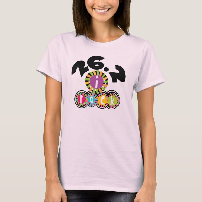 26.2 I Rock T-shirts (Front)