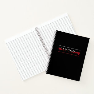 26.2 in Training - Abstract Marathon Running Notebook