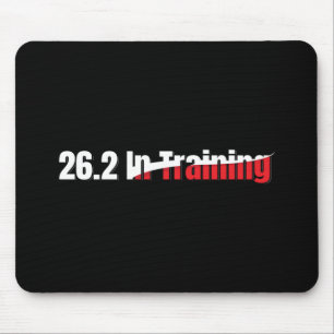 26.2 in Training Artistic Marathon Running Mouse Mat