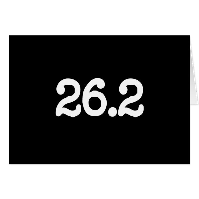 26.2 Marathon Definition (Front Horizontal)