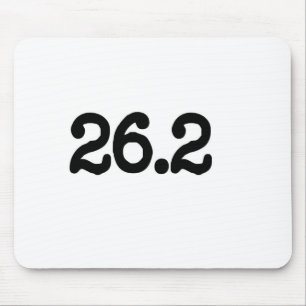 26.2 Marathon Definition Mouse Mat