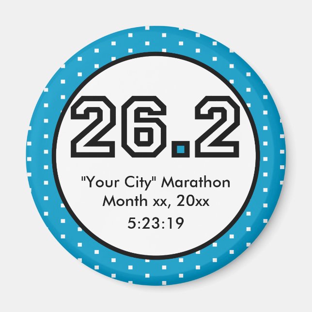 26.2 Marathon Magnet (Front)