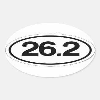 26.2 Sticker (Full Marathon Sticker)