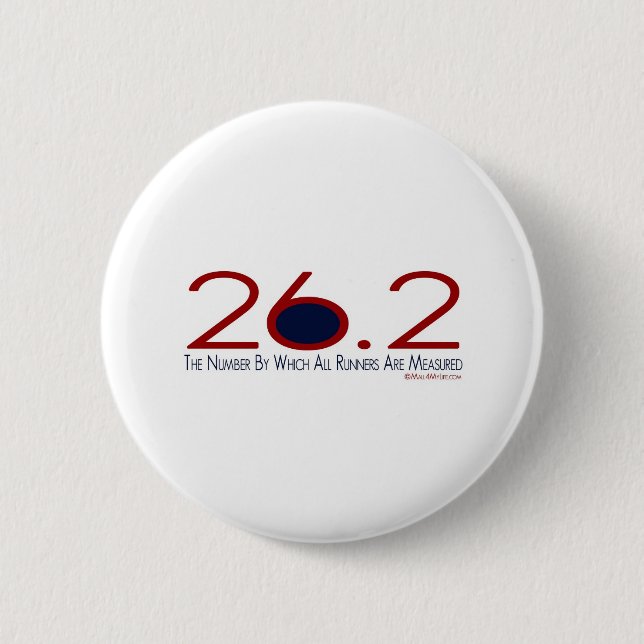 26.2 The Number 6 Cm Round Badge (Front)