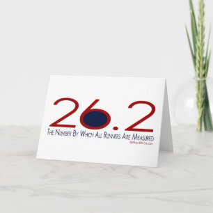 26.2 The Number Good Luck Card