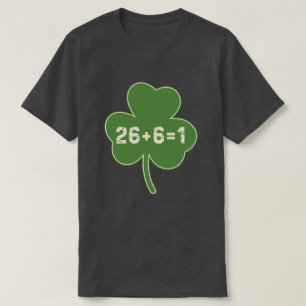 26 + 6 = 1 T-Shirt