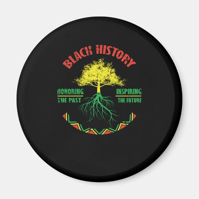 26 Black History Month African Pride Apparel Gift Magnet (Front)