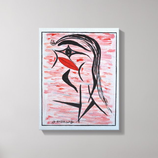 26/ Femme orgueilleuse Canvas Print (Front)