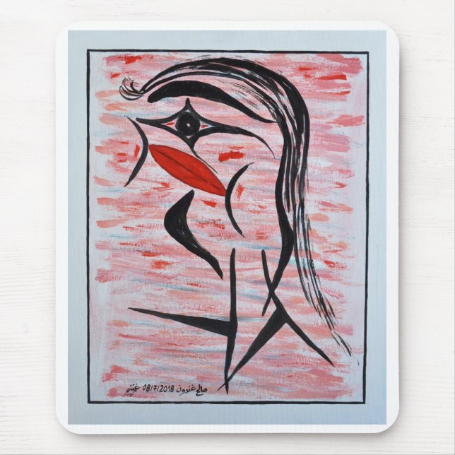 26/ Femme orgueilleuse Mouse Mat (Front)