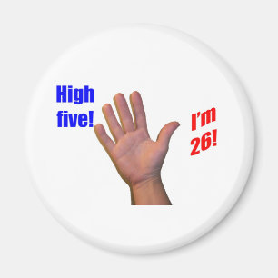 26 High Five! Magnet