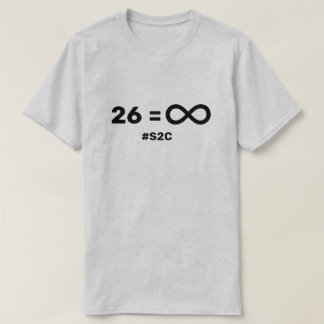 26 letters, Infinite Possibilities T-Shirt