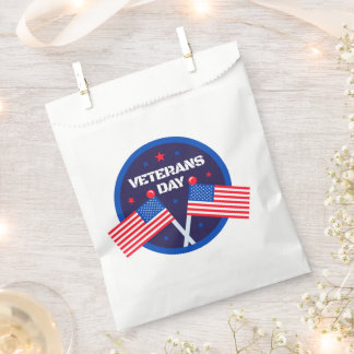 #26  Thank a Veteran &  Patriotic  Favour Bags