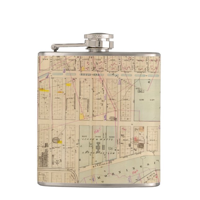 26 Ward 12 Hip Flask (Front)