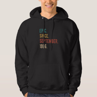 26 Year Old 26th Birthday  Epic Since September 19 Hoodie