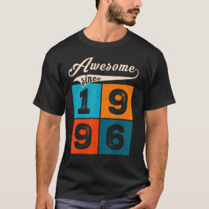 26 Year Old Men Women On Birthday Awesome Since 1 T-Shirt