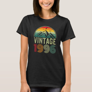 26 Year Old Vintage 1996 26th Birthday  1 T-Shirt