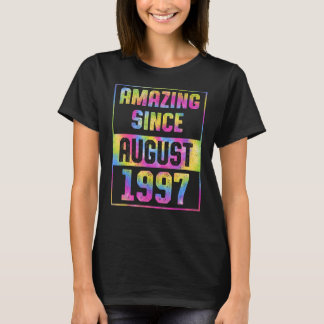 26 Years Old 26th Birthday Tie Dye Amazing Since A T-Shirt