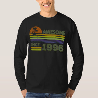 26 Years Old Men Women Awesome Since 1996 T-Shirt