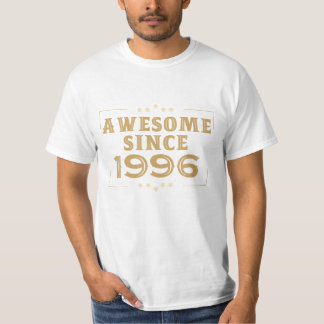 26 Years Old Vintage Awesome Since 1996  T-Shirt