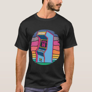 26th Birthday Awesome Retro Games Arcade Level 26  T-Shirt