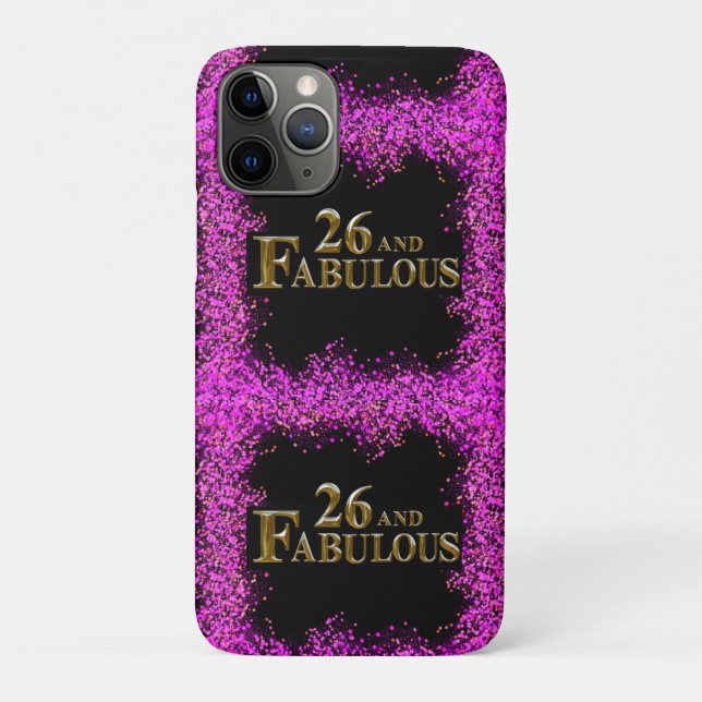 26th  Birthday  Case-Mate iPhone Case (Back)