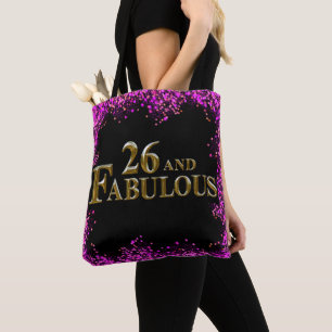 26th Birthday Tote Bag