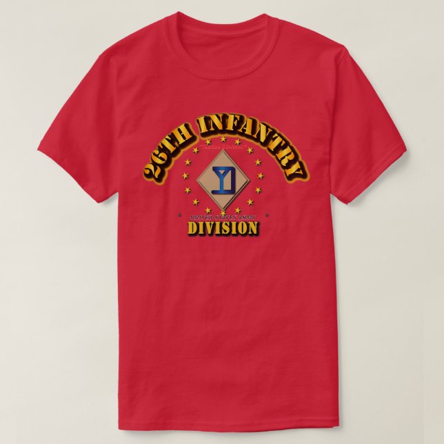 26th Infantry Division Yankee Division T-Shirt (Design Front)