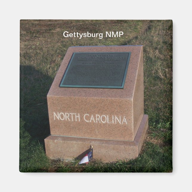 26TH NORTH CAROLINA MONUMENT MAGNET (Front)