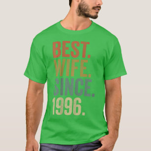 26th Wedding Anniversary s, Couple Best Wife Since T-Shirt