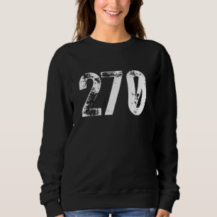 270 Area Code Bowling Green KY Mobile Area Code 27 Sweatshirt